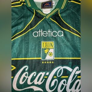 Club leon 1998 vintage soccer jersey
